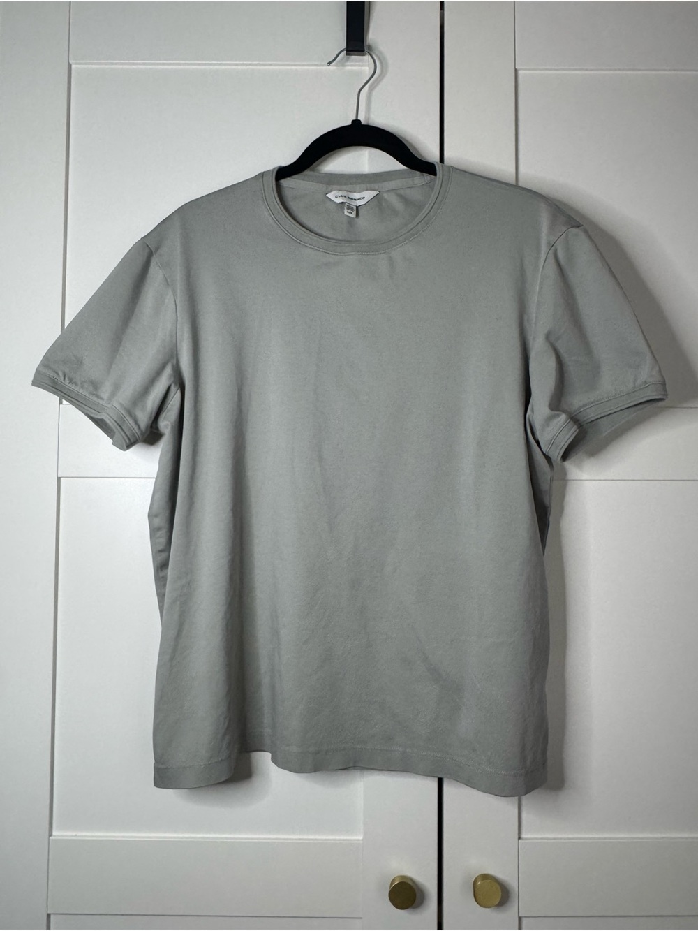 Club Monaco Men’s Grey 100% Cotton Crew Neck T-Shirt Size L